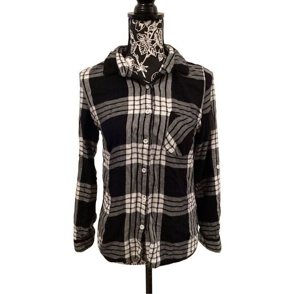 Thread & Supply Plaid Button Down Shirt Long Sleeve Casual Everyday - Picture 1 of 9